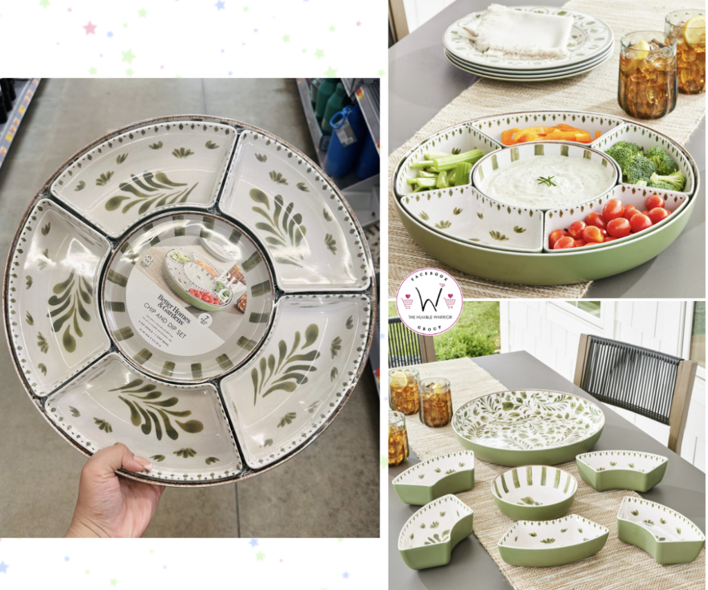 The Better Homes & Gardens Chip & Dip Tray!
